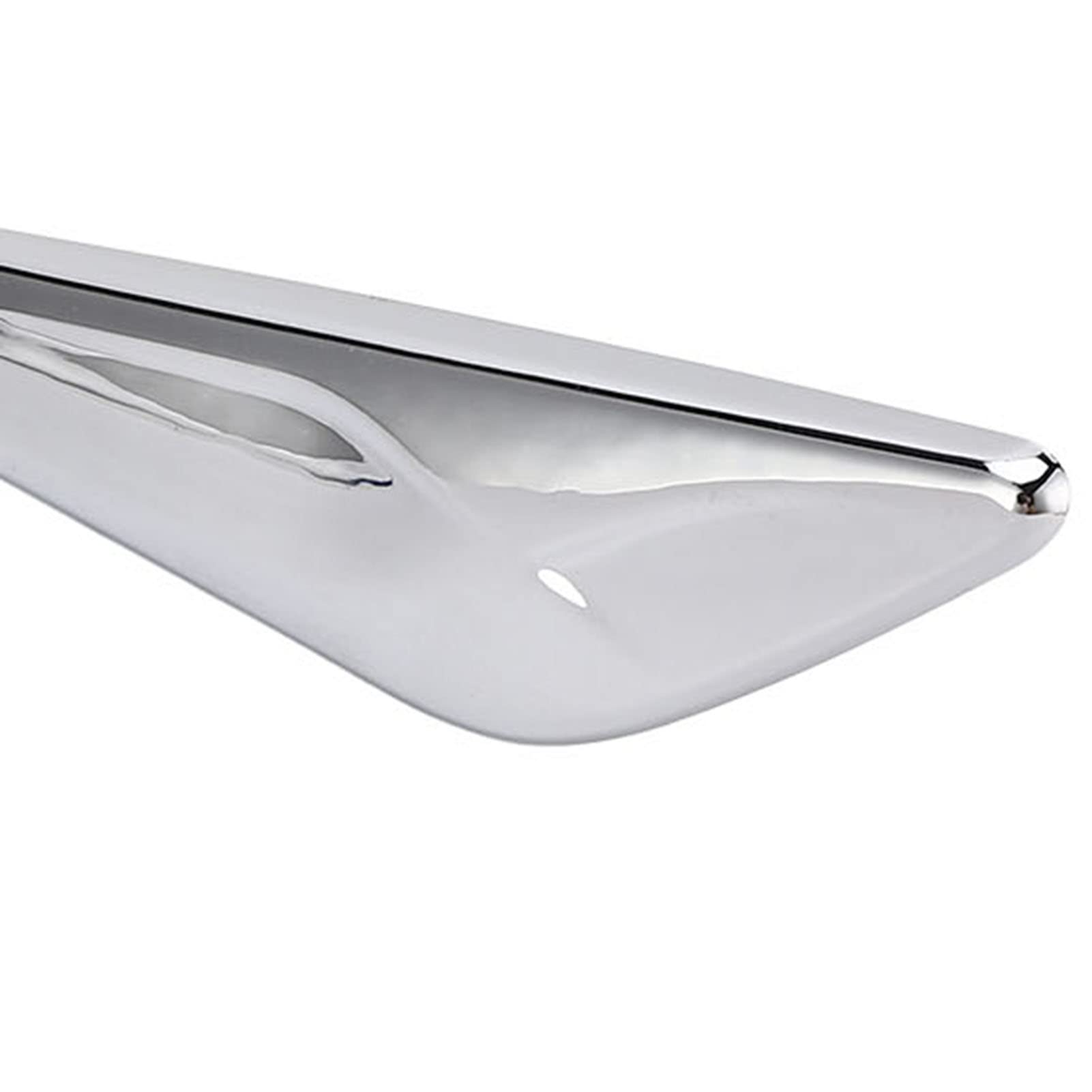 KIMISS Side Chrome Trim Finisher Marker, 2PCS Front Chrome Finisher 51117338569 Remplacement pour X3 X4 F25 F26 2013‑2017