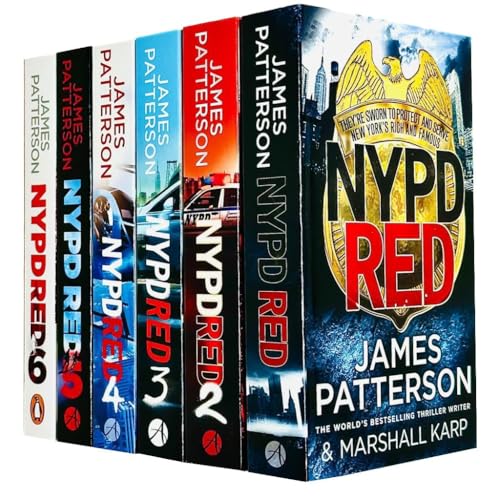 James Patterson NYPD Red Collection 5 Books Set (Book 1-5)