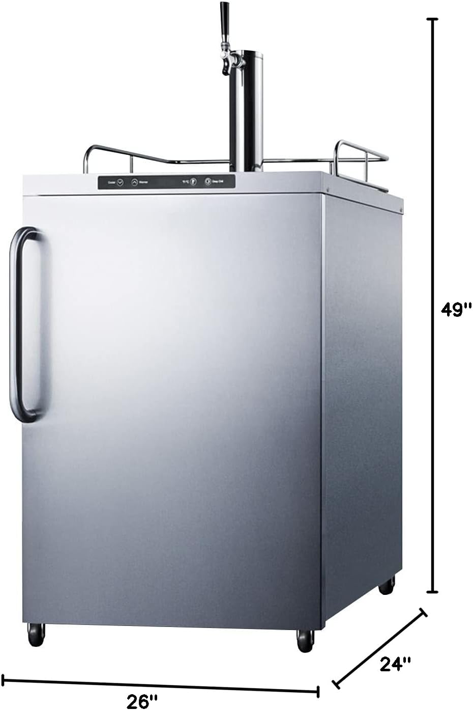 Summit SBC635MOS7 Wine Dispenser, Stainless-Steel