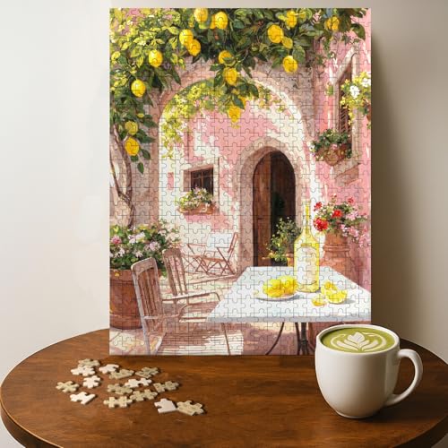 Casse-tête limoncello 500 pièces, bois, 20 x 15 po