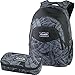 Produktbild DAKINE 2er Set Rucksack Schulrucksack Laptoprucksack 25l Prom + School CASE Mäppchen Stencil Palm