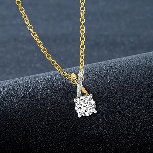FRIENDLY DIAMONDS 0.75 Carat - 6 Carat IGI Certified Lab Grown Diamond | Lou Slider Lab Diamond Necklace In 14K Or 18K White, Yellow Or Rose Gold | FG-VS1-VS2 Quality3