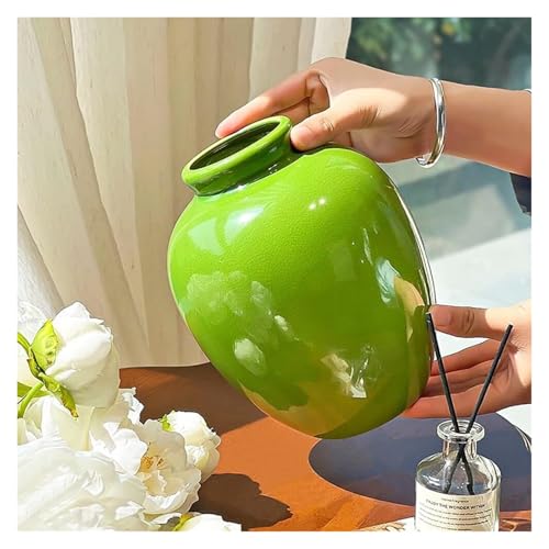 Vase de ferme rustique céramique verte cadeau idéal déco maison