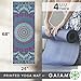 Gaiam Yoga Mat Classic Print Non Slip Exercise & Fitness Mat for All Types of Yoga, Pilates & Floor Workouts, Moroccan Garden, 4mm