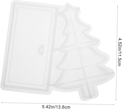 Miniatura 8 de Molde de silicona de Navidad, marco de fotos de Navidad, molde de marco de fotos de bricolaje, molde de silicona para árbol de Navidad,
