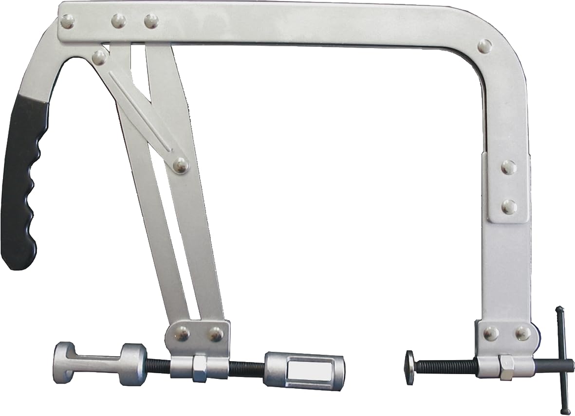 SW-Stahl 41260L Ventilfederspanner - Universal Spannapparat bis 250 mm | Profi Werkzeug für Benzin- & Dieselmotoren - Inklusive Zangenadapter - Ideal für Auto & Motorrad Wartung in der Werkstatt
