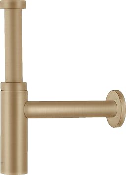 hansgrohe Flowstar S Sink Drain Siphon Brushed Bronze