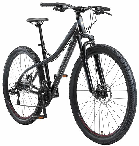 Bergsteiger Kodiak 26 Zoll, 29 Zoll Mountainbike, Scheibenbremse, Shimano 21 Gang-Schaltung, Vollfederung, Fully MTB für Jungen, Mädchen, Damen & Herren