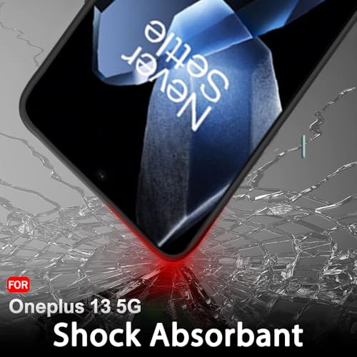 Image of TheGiftKart Sleek Back Cover Case for OnePlus 13 5G | Slim Fit Protective Design | Ultra Matte Finish | Camera Protection Bump | Soft Silicon Back Cover Case for OnePlus 13 5G (Silicone, Black)
