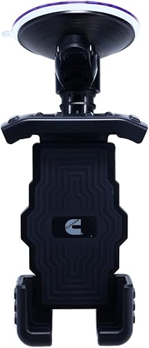 Cummins CMNWSPH - Soporte de teléfono con ventosa para ventana de coche o camión o tablero, ajuste universal, color negro