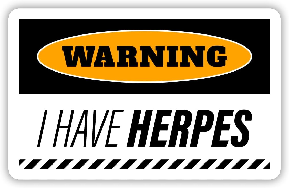 Funny Warning Sticker Sarcastic Humor Vinyl Decal 5 Inch Waterproof Novelty Bumper Sticker for Car Truck Toolbox Hard Hat Laptop Water Bottle Gag Gift