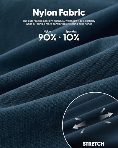 maamgic Mens Swim Trunks 5" with Compression Liner Stretch Quick Dry Swim Shorts Swimming Trunks Bathing Suits2