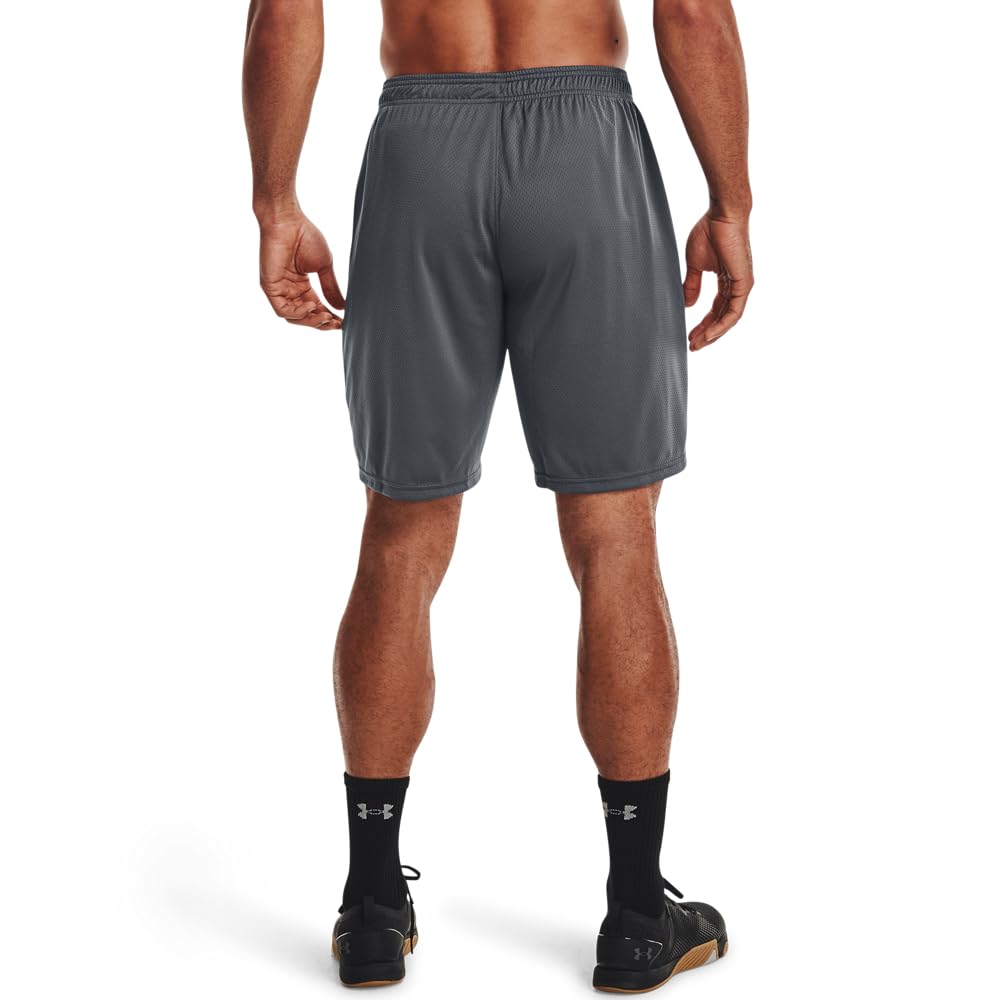 Under Armour Uomo Pantaloncini in Maglia Tecnica, Blu