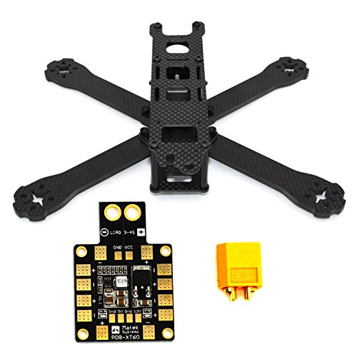 LHI 220-RX H210 H220 FPV Racing Quadcopter Frame Carbon Fiber +PDB XT60 Power distribution board 5V 12V Output Support 6 ESC