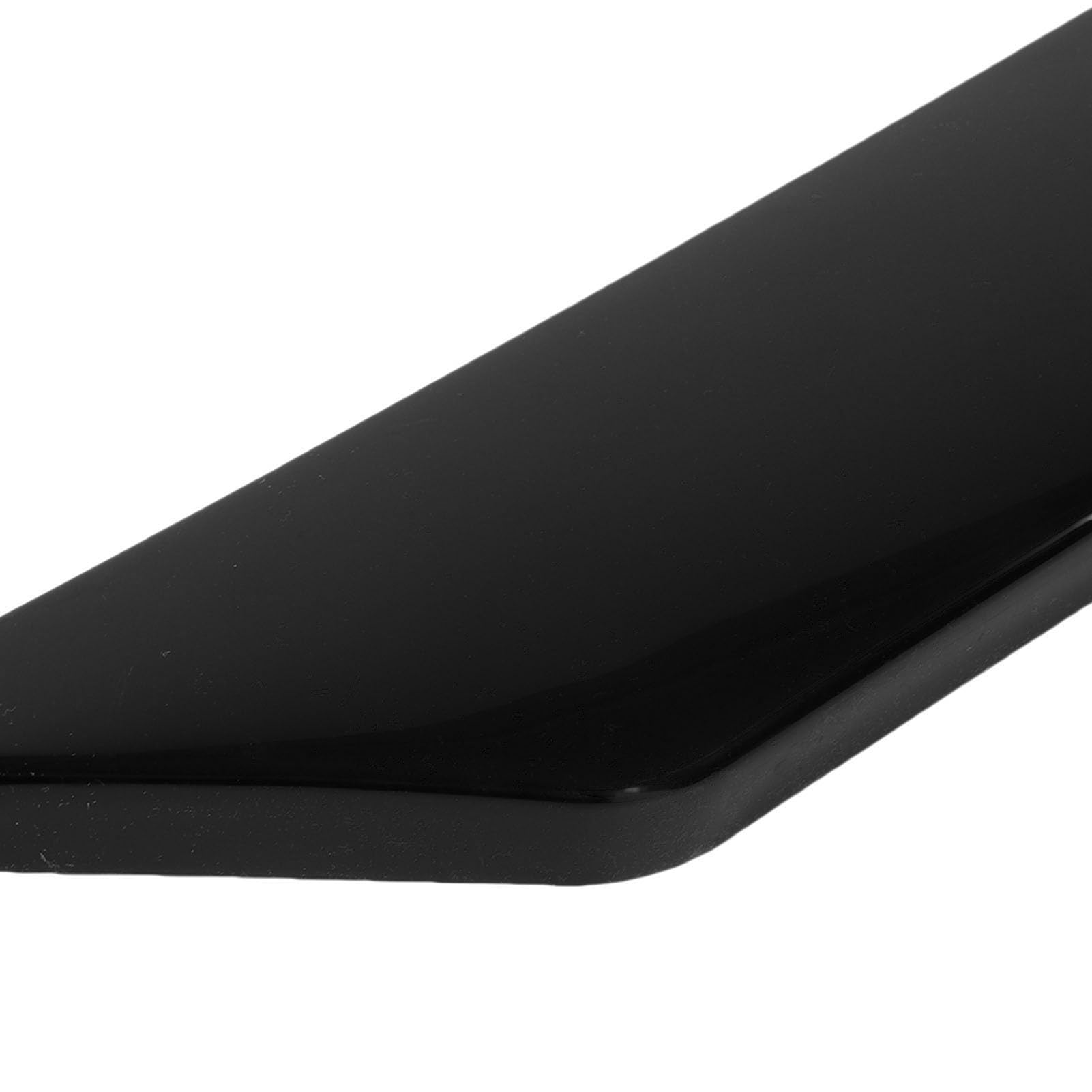 Minigonne Laterali per Auto, Minigonne Laterali Regolabili Universali da 105 Cm Body Rocker Panel Extension Splitter Lip Upgrade Kit per più Modelli di Auto (BLACK)