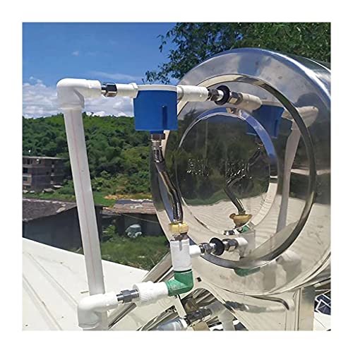 CEHJZQRPL Robinet à Flotteur 1 vanne de contrôle de Niveau d'eau Pratique Bleue, vanne à Flotteur entièrement Automatique 1/2'' 3/4'' 1'', vanne à Bille en Nylon anticorrosion(1)