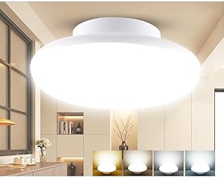 \感知角度180°★/センサーライト シーリング 消費電力10W 2000lm ルームライト かわいい 天井照明 丸型4畳 6畳 100v LED シーリングライト 玄関 照明器具 おしゃれ 薄型 エコ トイレ キッチン クローゼット ミニシーリングライト 明るい 電球色 白色 昼白色 昼光色 取付簡単 (昼光色(6000k))