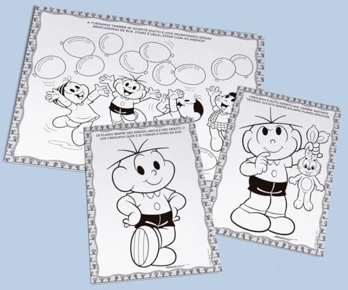 Turma Da Mônica - Colorindo com adesivos - Especial - Cebolinha