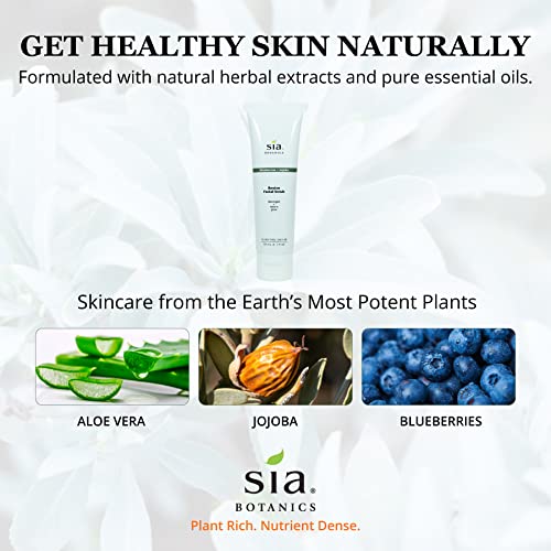 Sia Botanics Revive Facial Scrub Gentle Antioxidant Scrub For Brighter Skin And Decongested Pores - 3 Ounce #TOP5