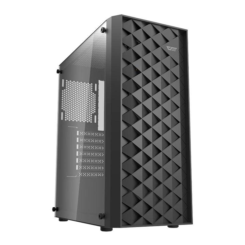 Darkflash DK351 computer case + 4 fans (black)