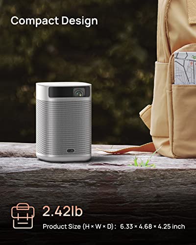 MoGo 2 Mini Projector, 400 ISO Lumens Portable DLP Movie Projector, Smart HD, Auto Focus, Object Avoidance, Screen Adaption, with WiFi and Bluetooth, Android TV 11.0, Projector for Bedroom - Image 5