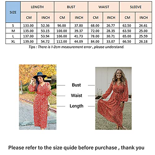 Theenkoln vestido midi feminino com estampa floral boêmio estampa de leopardo bolinhas liso gola V m