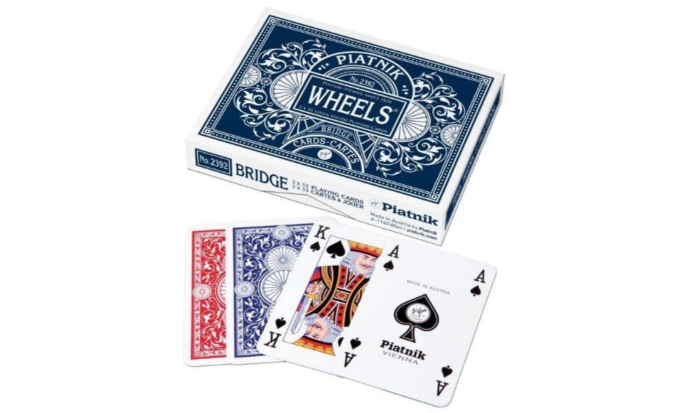 Piatnik Bridge Wheels (lino) Double Game