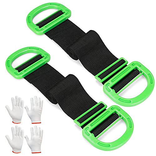 Sangle Demenagement Sangle de Levage Sangles de Transport pour Le Déménagement Sangles de Déménagement et de Levage pour Meubles,Boîtes,Matelaonstruction Sangles de Levage