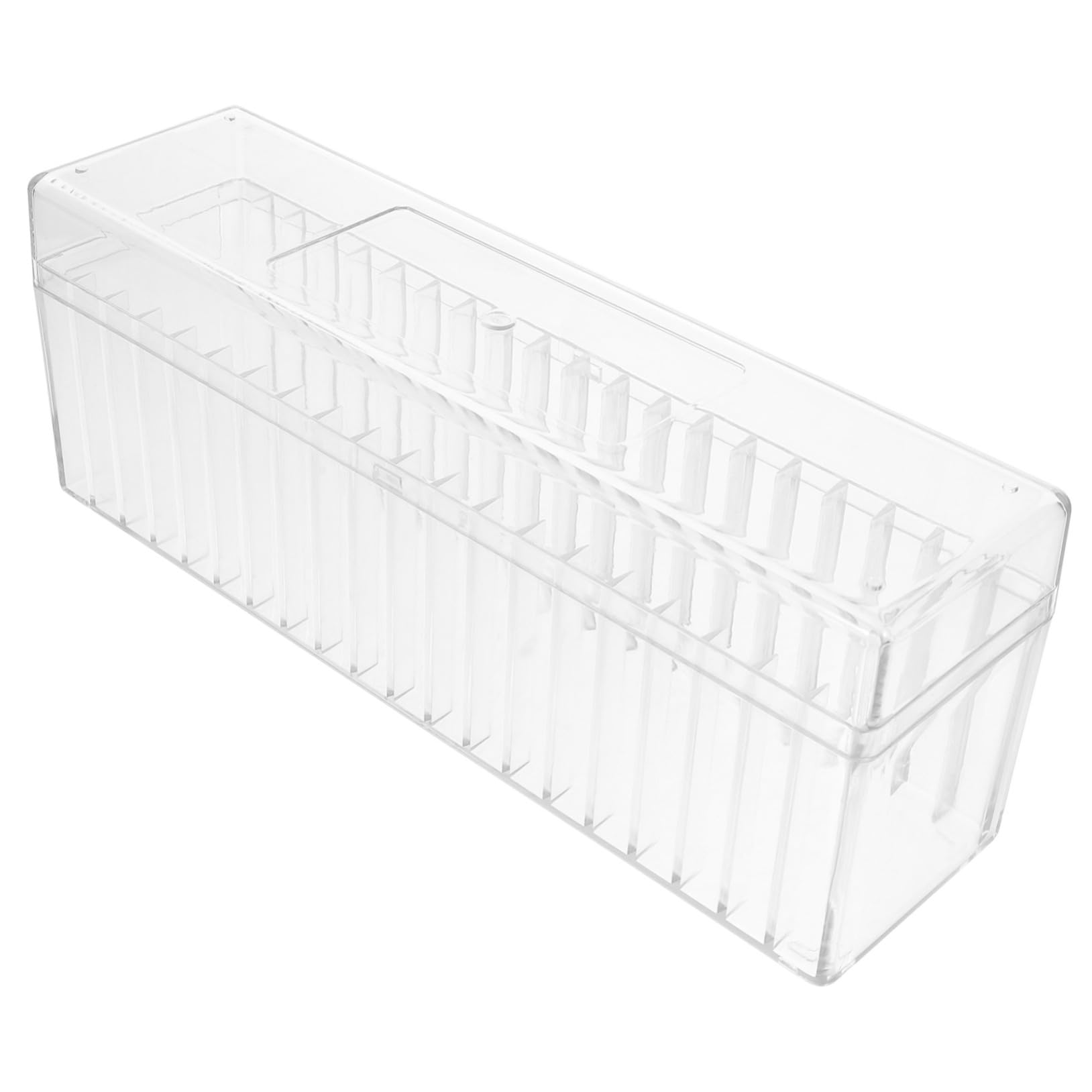 Operitacx Caja De 4 Piezas Caja de almacenamiento de monedas graduada envase plastic container monedero multifunción monederos para coleccionistas Múltiples ranuras Caja de almacenaje