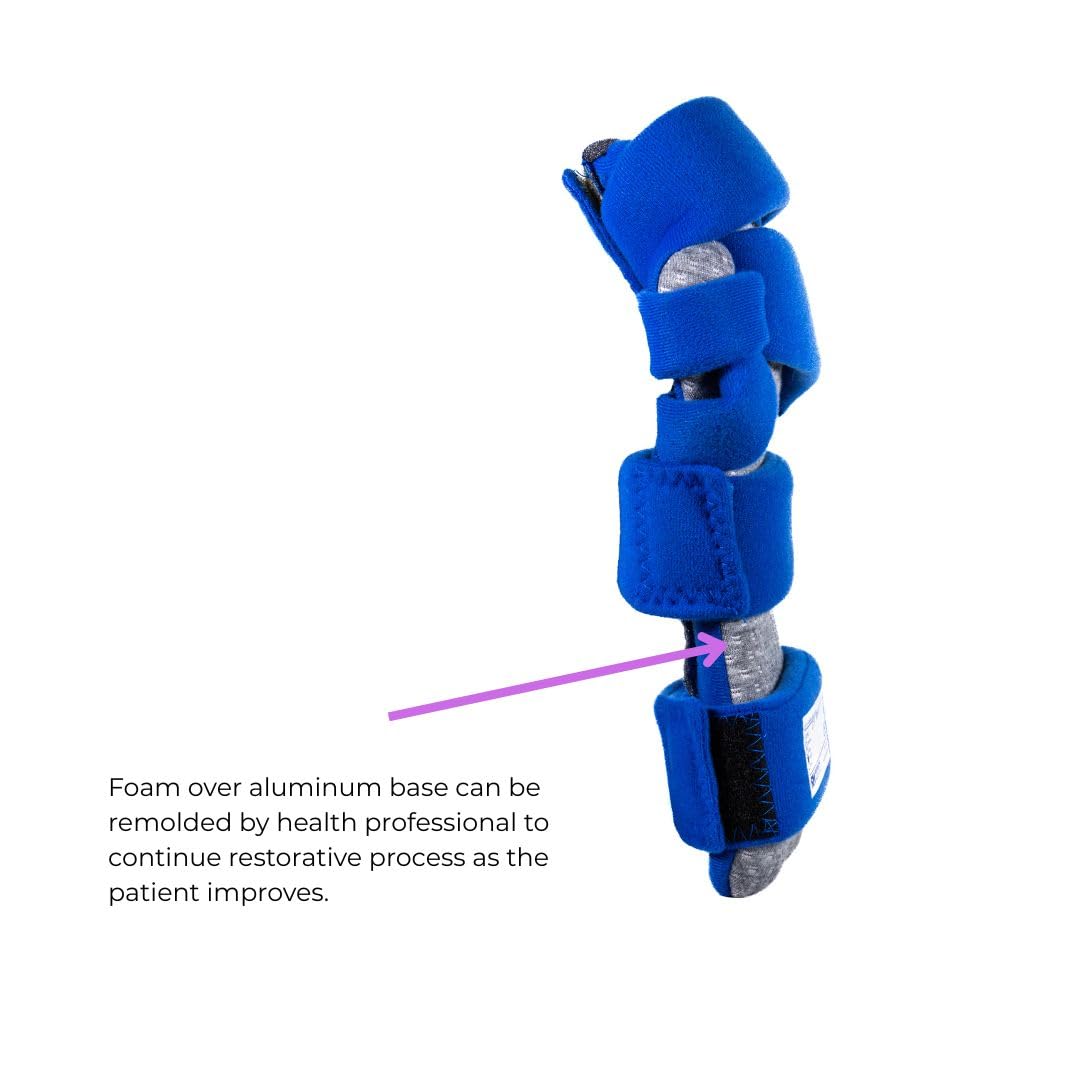 Restorative Medical - Férula nocturna funcional para manos y muñecas en reposo – Corrector, soporte de apoyo para corrección, comodidad y alivio del dolor