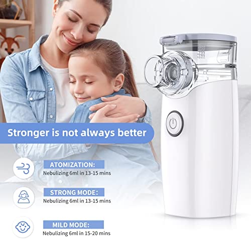 Owarey Portable Nebulizer - Nebulizer Machine For Adults And Kids, Mesh Nebulizer For Breathing Problems, Handheld Nebulizer For Travel, Home Daily Use #TOP5