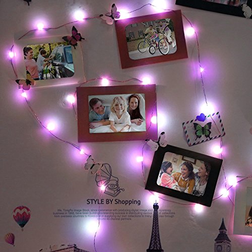 Haichen Stringa di luci ad alimentazione solare da...