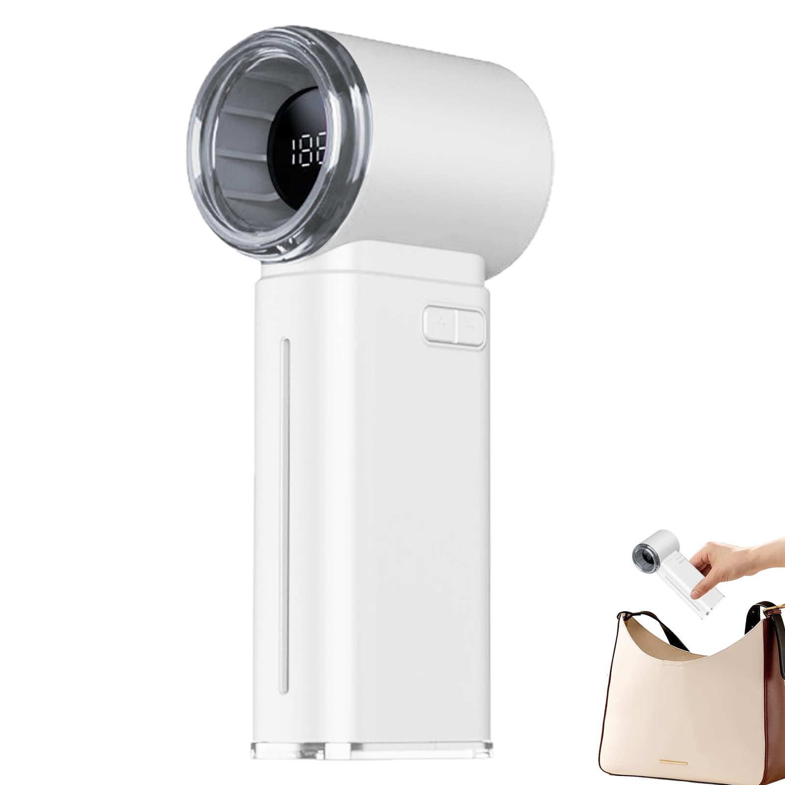 Petit ventilateur personnel rechargeable pour calmer instantanément les bouffées de chaleur