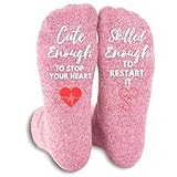 ANOTION Nurse Socks Graduation Gifts Appreciation GiftsFunny Nurse Essentials White Elephant Gift