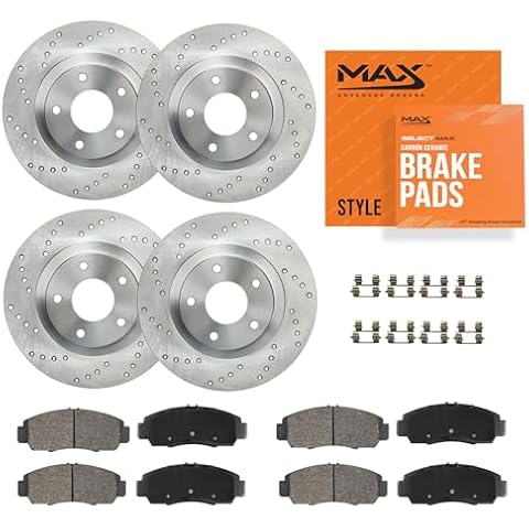 MAX Advanced Brakes Front & Rear Kit for 2007-2013 Mazda 3 Cover