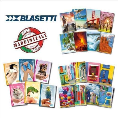 Quadernoni blasetti 5mm fantasia varia bambina