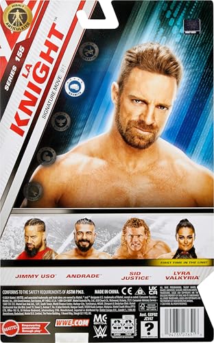 WWE Figurine articulée Main Event LA Knight - vue 7
