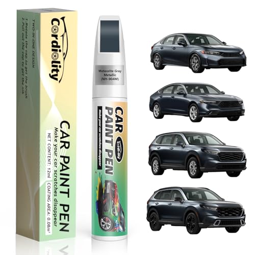 Image of Meteorite Gray Metallic(NH-904M) Touch Up Paint Pen for Honda,Car Paint Scratch Repair Pen Quick and Easy Fix Auto Paint Scratch