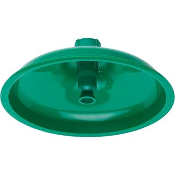 Haws SP829 Axion MSR ABS Plastic Drench Shower Head with Integral Flow Control, Green