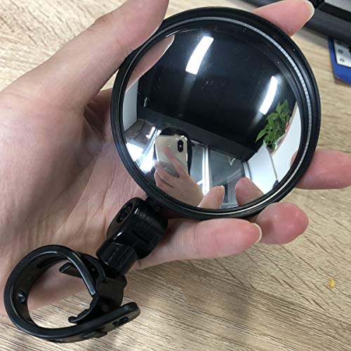 image for NO Bike Mirror,Bicycle mirrors for handlebars,360 Rotatable Handlebar 