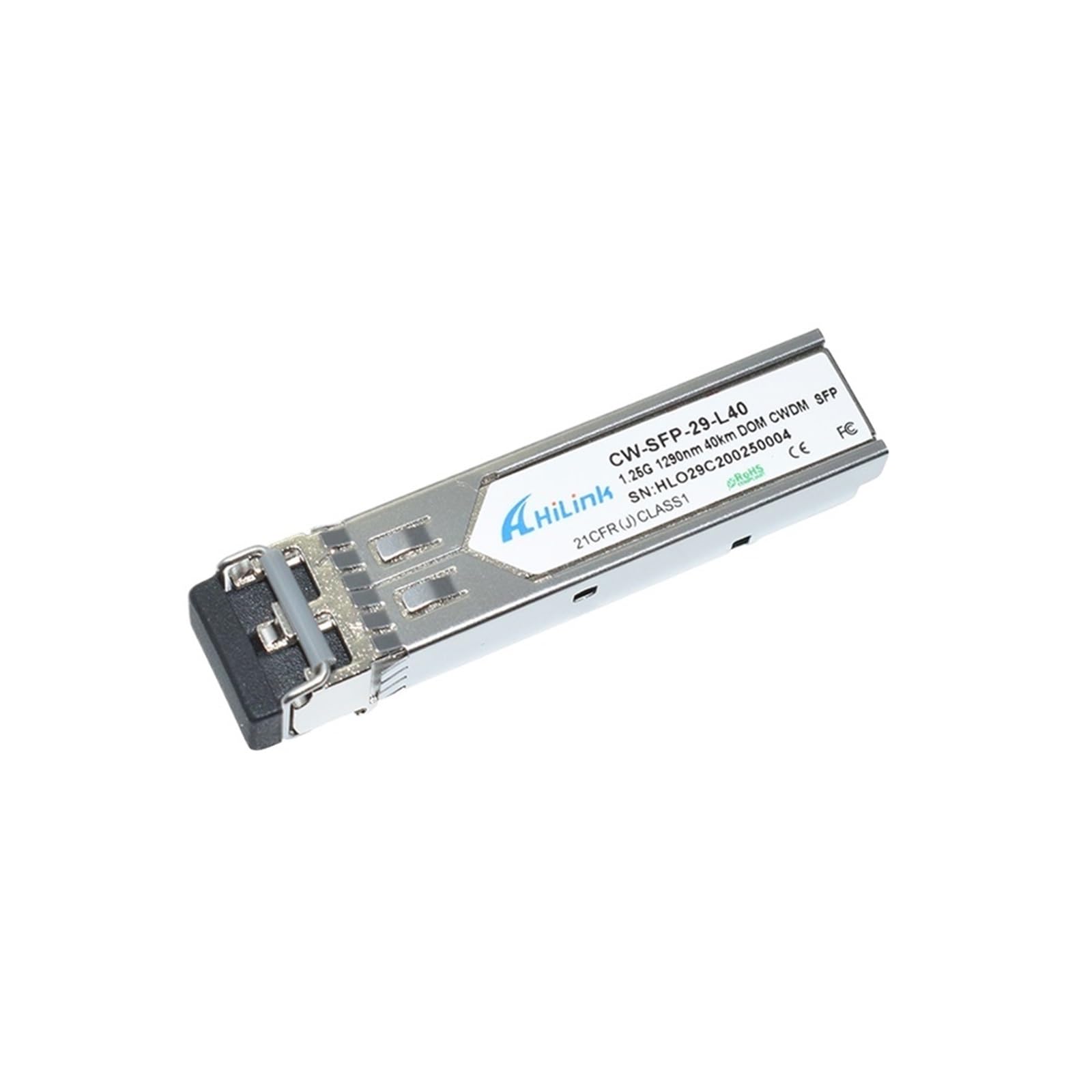Dual LC 1,25 G 1290 nm 40 km CWDM SFP-Transceiver mit Dom-Funktion