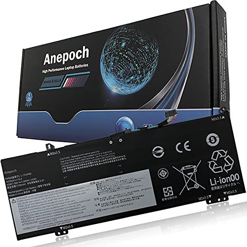 Anepoch L17C4PB0 Laptop Battery Replacement for Lenovo Flex 6-14IKB 14ARR IdeaPad 530S-14ARR 530S-14IKB 530S-15IKB Series L17C4PB2 L17M4PB2 5B10Q16066 5B10Q16067 5B10Q22883 7.68V 45Wh 5928mAh
