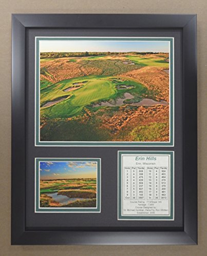 Cadre Erin Hills PGA Legends Never Die pour habiller un bureau de golfeur