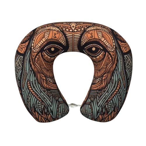 Almohada de espuma viscoelástica negra talla única miniatura 1