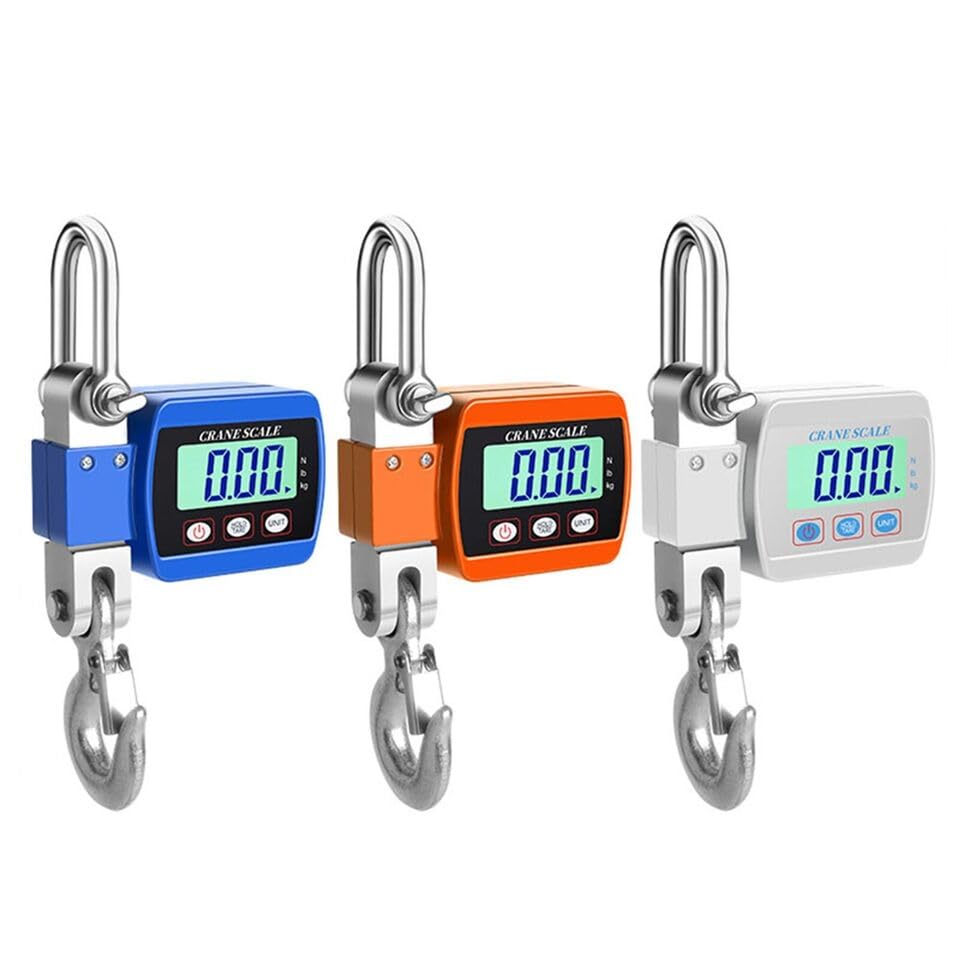 High Precision Electronic Hook Scale W/LCD Digital Display Electronic Scale