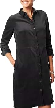 velvet dress bows Women's Black Crushed Velvet Dress With Rhinestone Bow Tie Large