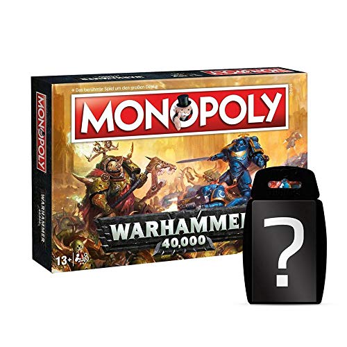 Preisvergleich Produktbild Warhammer 40.000 - Monopoly - Deutsche Version / Set inkl. Kartenspiel
