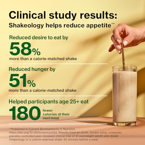 Image of Shakeology Whey Protein Powder Blend - Gluten Free, Superfood Protein Shake with Vitamins and Minerals - Helps Support Healthy Weight Loss, Lean Muscle Support, Gut Health - Chocolate, 30 Servings