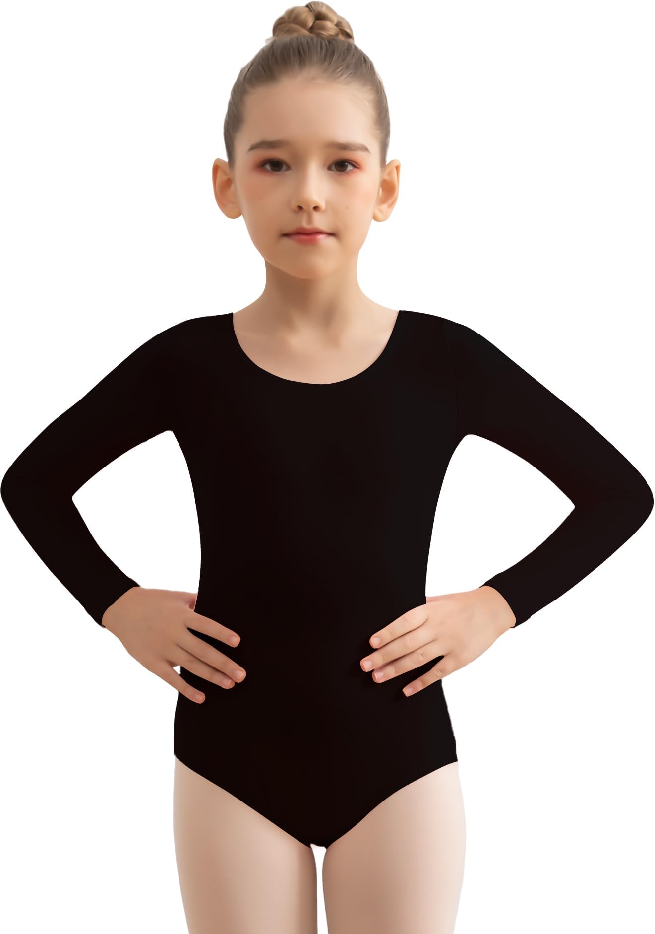 Mulnall Mädchen Team Basic Kurzarm Tanztrikots für Ballett Kinder Baumwolle Turntrikots Tanz Outfit für Frauen Kleinkinder Tanzbekleidung