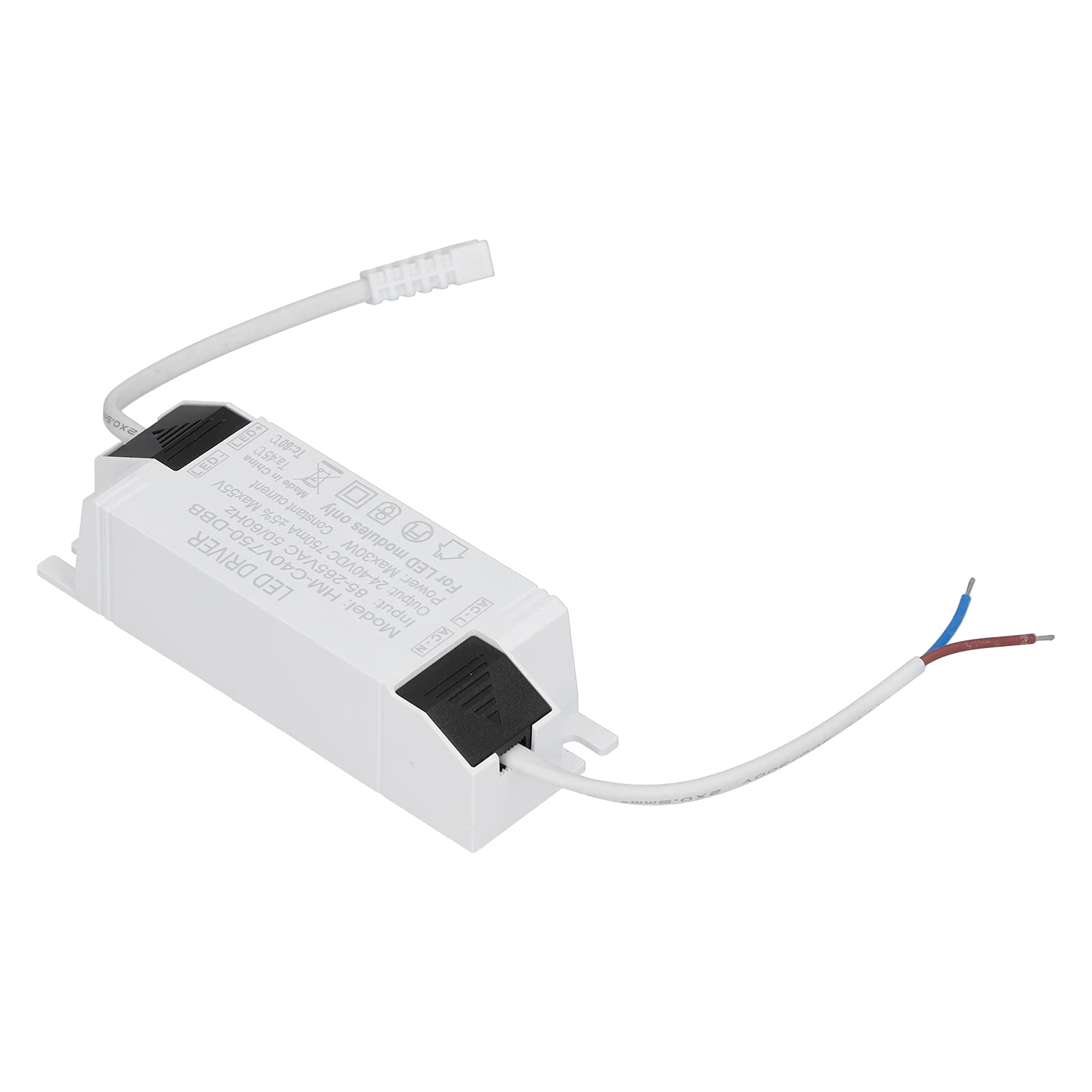 Sterownik LED 30W Prąd Stały 750mA Wejście AC85-265V Wyjście 24-40VDC Złącze Sterownika Zasilania Transformator Lampy LED
